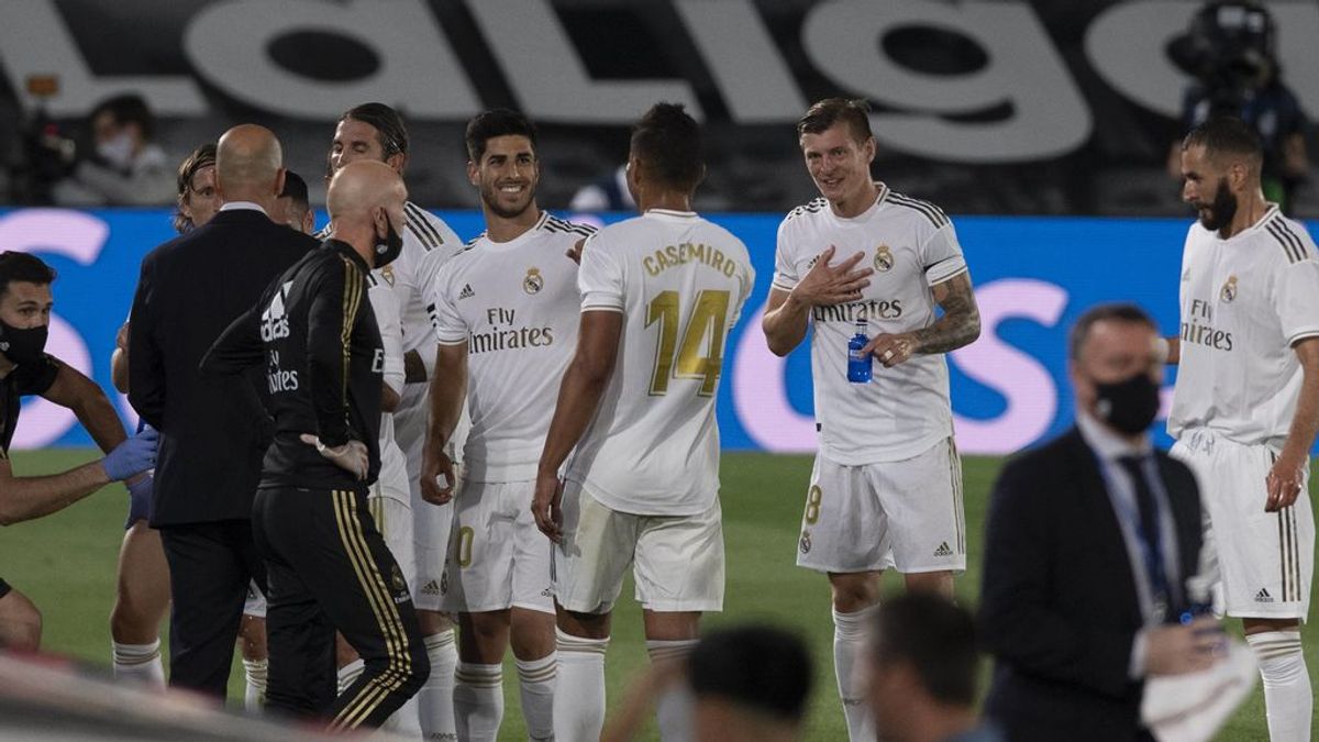La bronca de Zidane tuvo efecto: los jugadores cambiaron de dinámica ante el Valencia y se tomaron la regañina como motivación La bronca de Zidane tuvo efecto: los jugadores cambiaron de dinámica ante el Valencia y se tomaron la regañina como motivación