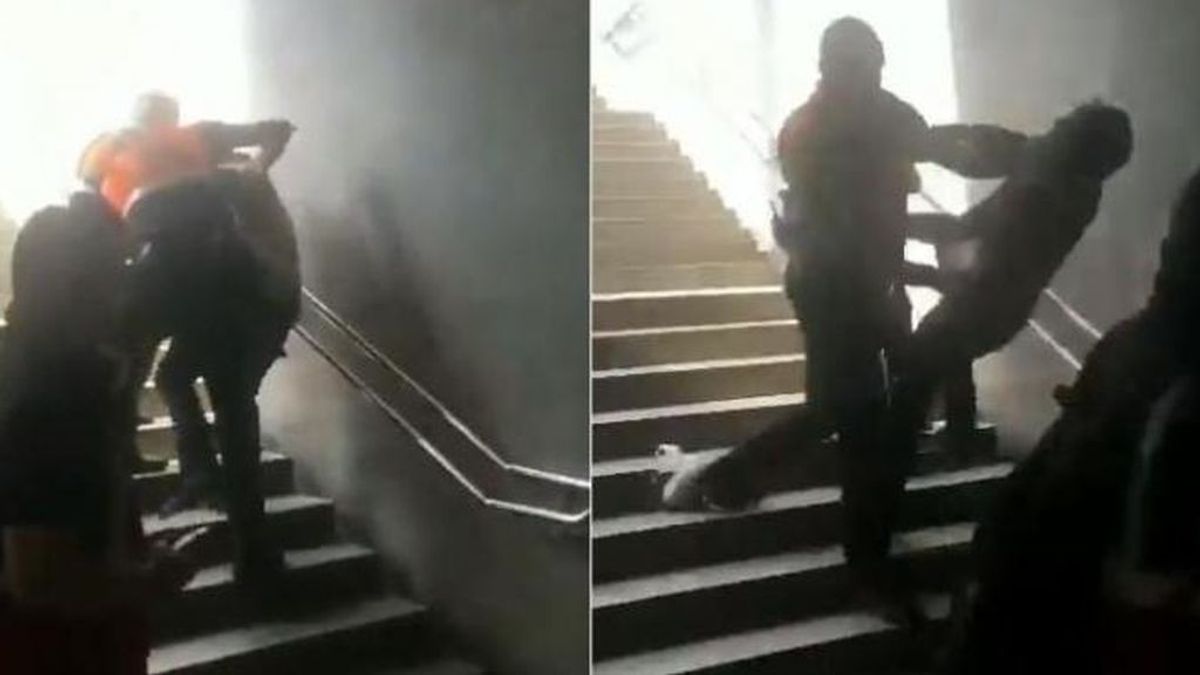 Investigan la agresión de dos vigilantes del metro de Barcelona a una persona sin mascarilla