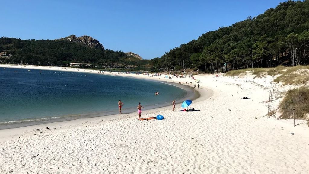 Playa de Rodas, en las islas Cíes