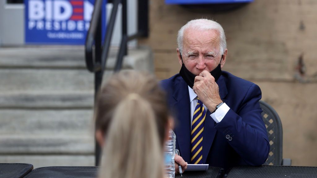 Biden pide a Trump que acelere las pruebas después de que el presidente "bromeara" con ralentizarlas Biden pide a Trump que acelere las pruebas después de que el presidente "bromeara" con ralentizarlas