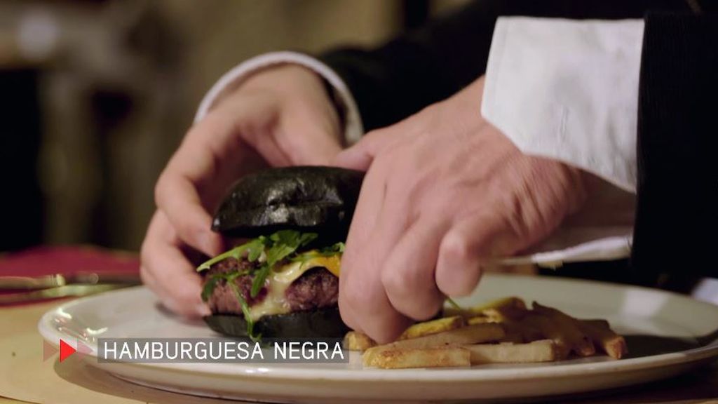 hamburguesa negra