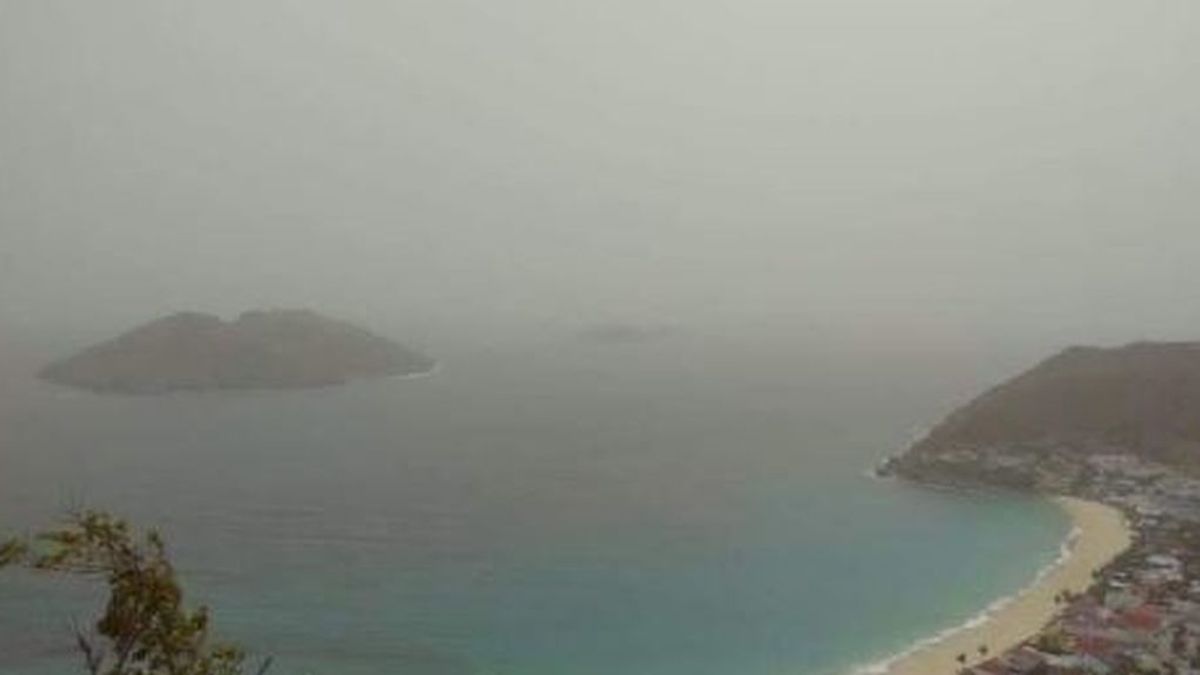 Cielo calimoso al otro lado del charco: el polvo del Sáhara desembarca en el Caribe