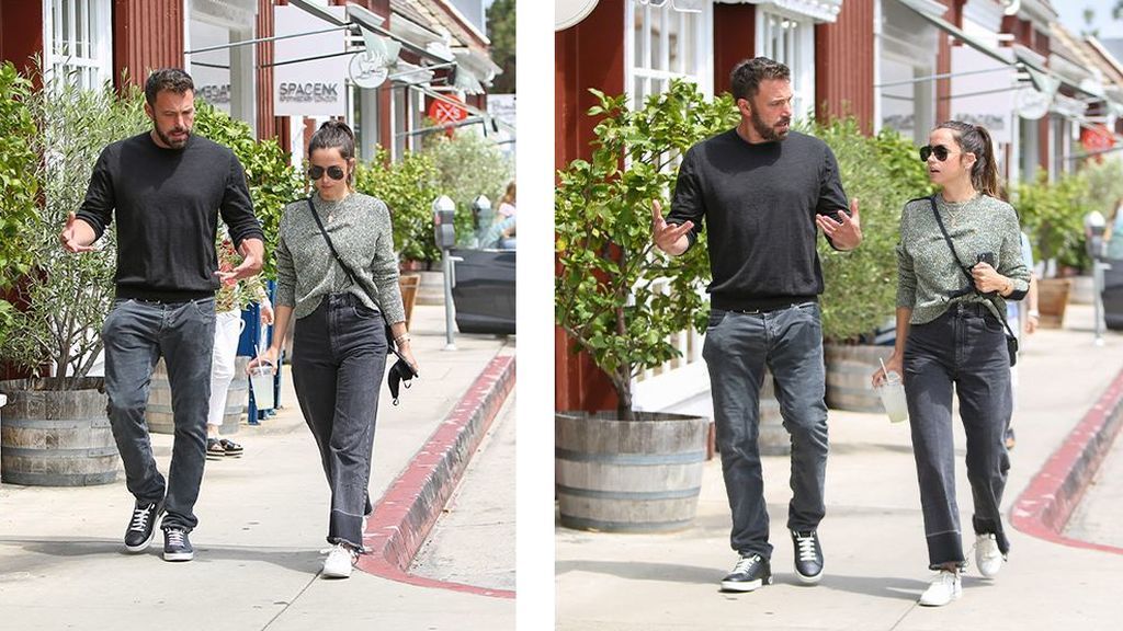 Ben Affleck junto a Ana de Armas