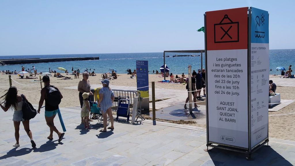 La verbena de las restricciones: playas cerradas y peligro ante la mezcla de pirotecnia y gel hidroalcohólico por San Juan La verbena de las restricciones: playas cerradas y peligro ante la mezcla de pirotecnia y gel hidroalcohólico por San Juan