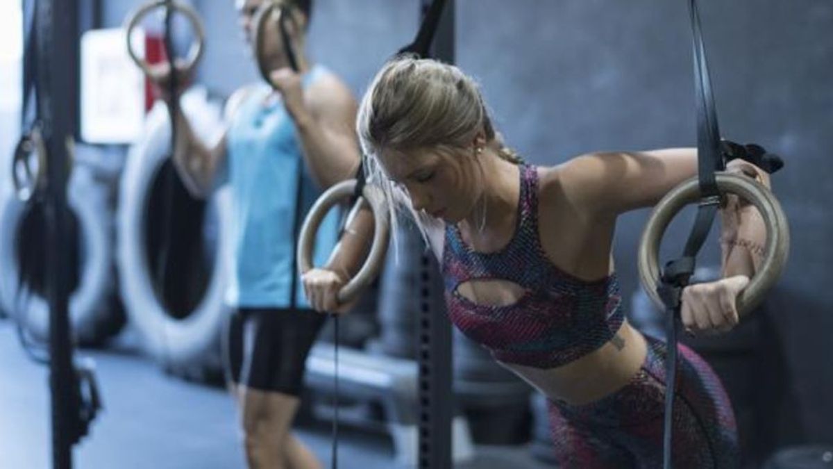 Ejercicio de crossfit Ejercicio de crossfit