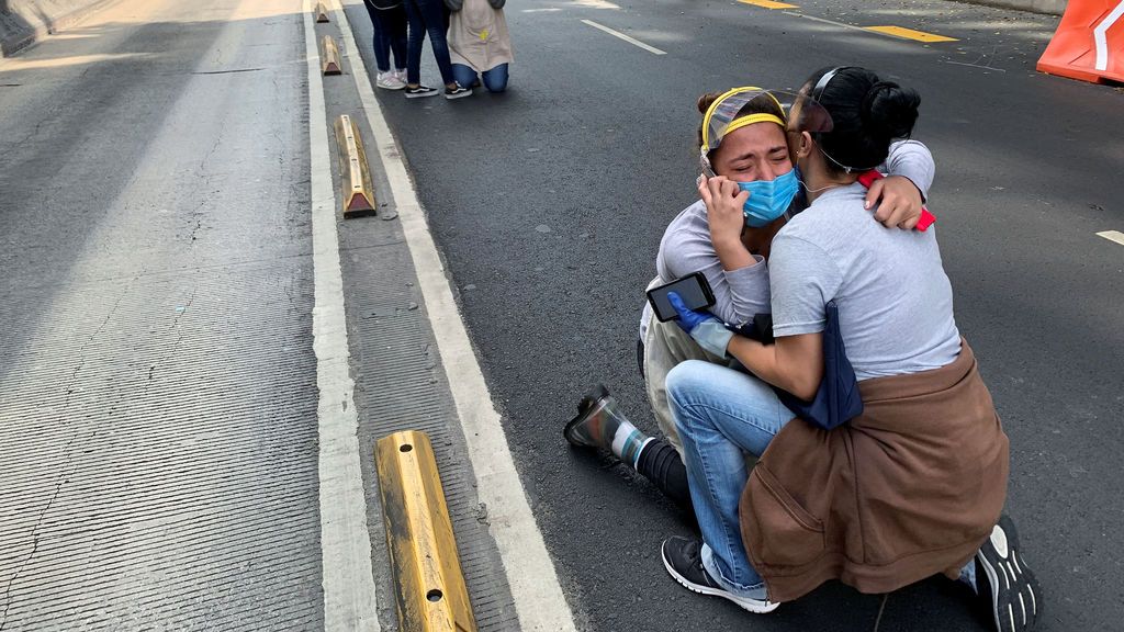 Fuerte terremoto en México