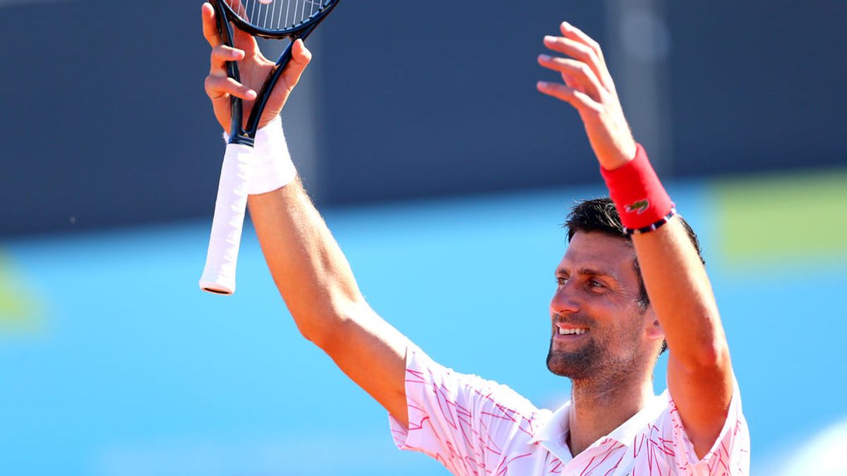El tenista Novak Djokovic, positivo por coronavirus