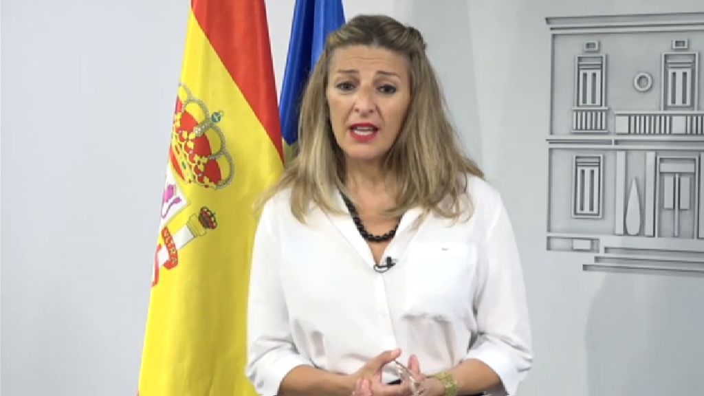 Yolanda Díaz: “Estoy empeñada en que el acuerdo se abra camino”