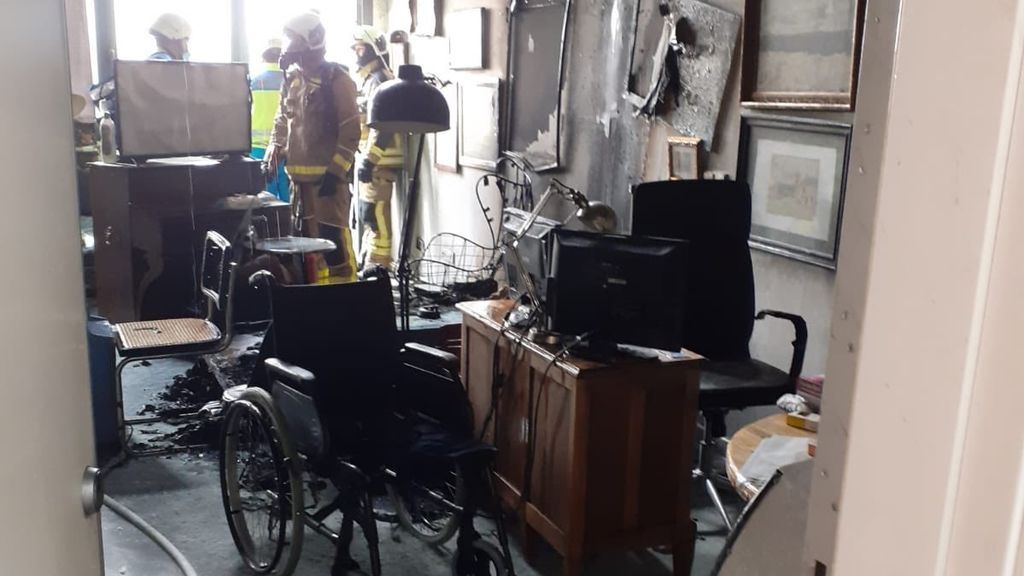 Muere un hombre de 77 años tras el incendio de su casa en Leganés Muere un hombre de 77 años tras el incendio de su casa en Leganés
