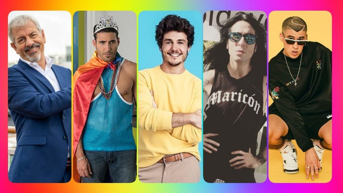 Celebrity Pride: Famosos, heterosexuales y portavoces de la causa LGTBI