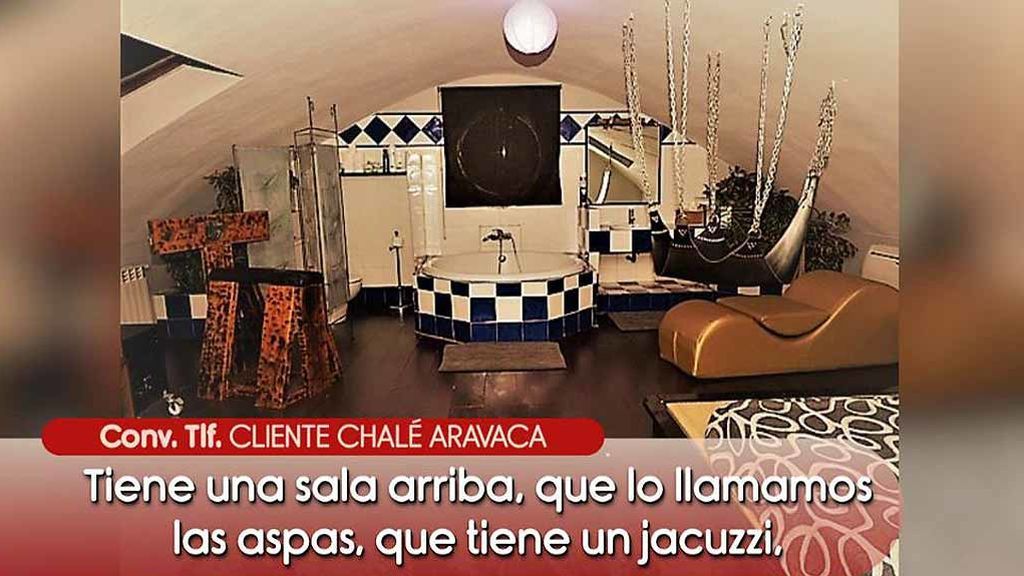 El interior del chalet