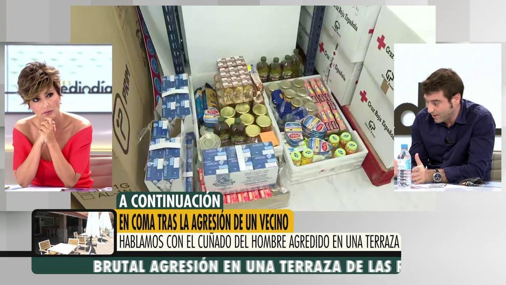 Sonsoles escucha las explicaciones de Negre