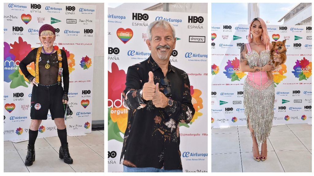 Paco Clavel, Carlos Sobera y Daniela Santiago