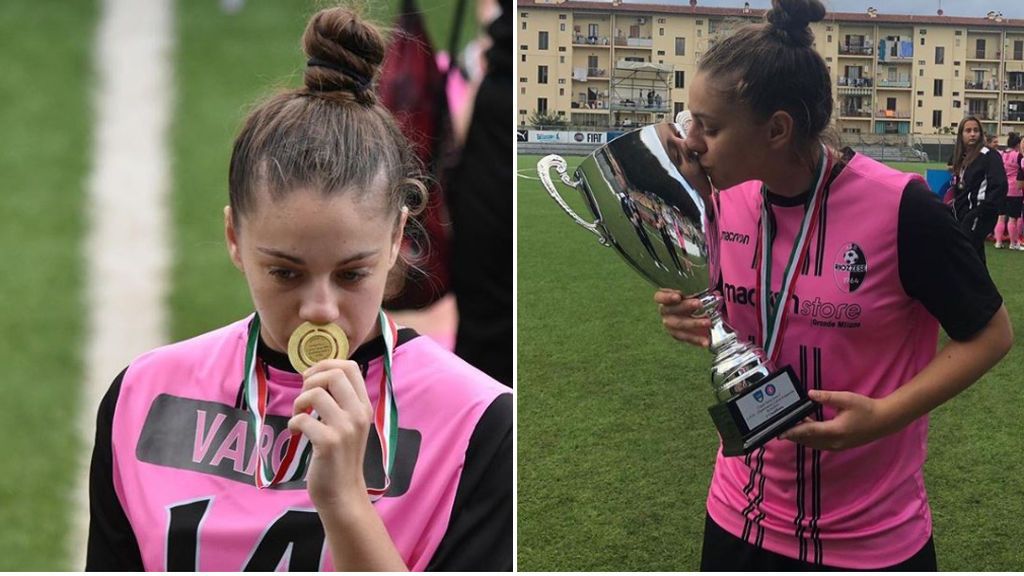 Arianna Varone, promesa del fútbol femenino de 21 años de edad, muere en un trágico accidente de tráfico en Italia Arianna Varone, promesa del fútbol femenino de 21 años de edad, muere en un trágico accidente de tráfico en Italia