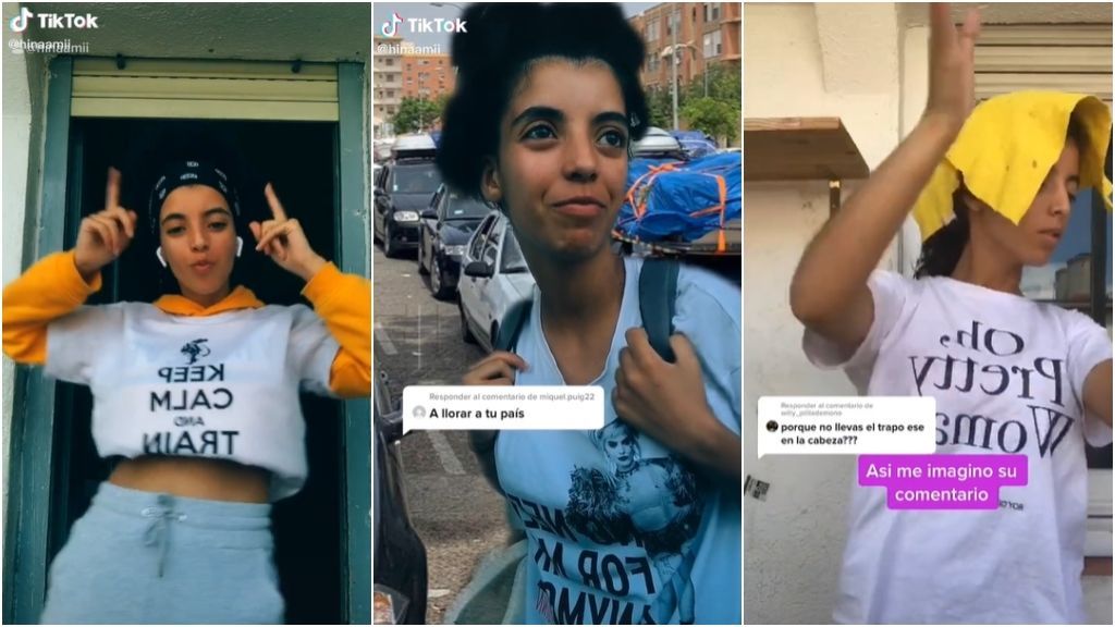 Hanan Midan, la joven marroquí que con mucho humor planta cara al racismo en TikTok