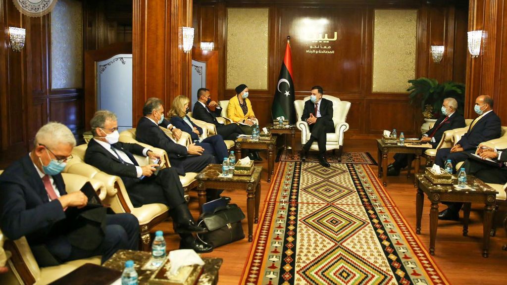 Francia, Alemania e Italia reclaman el cese de las injerencias extranjeras en Libia Francia, Alemania e Italia reclaman el cese de las injerencias extranjeras en Libia