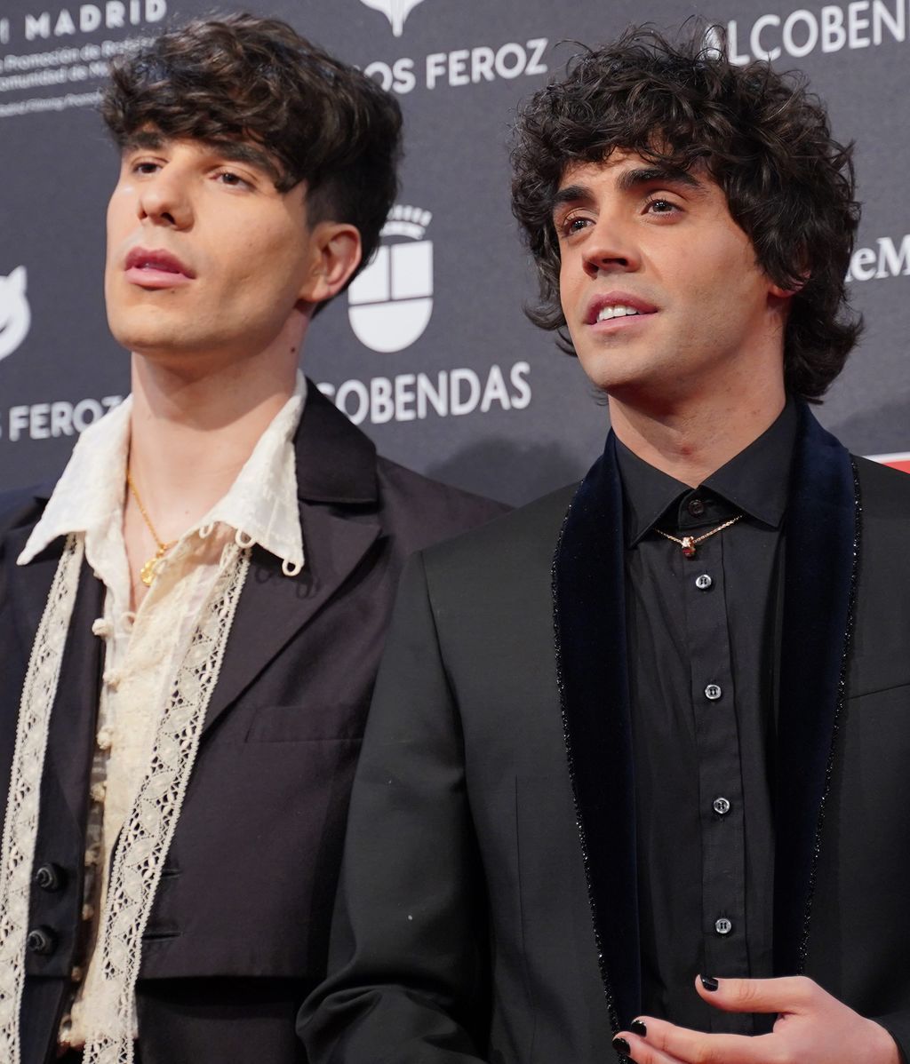 Los Javis, en los Premios Feroz