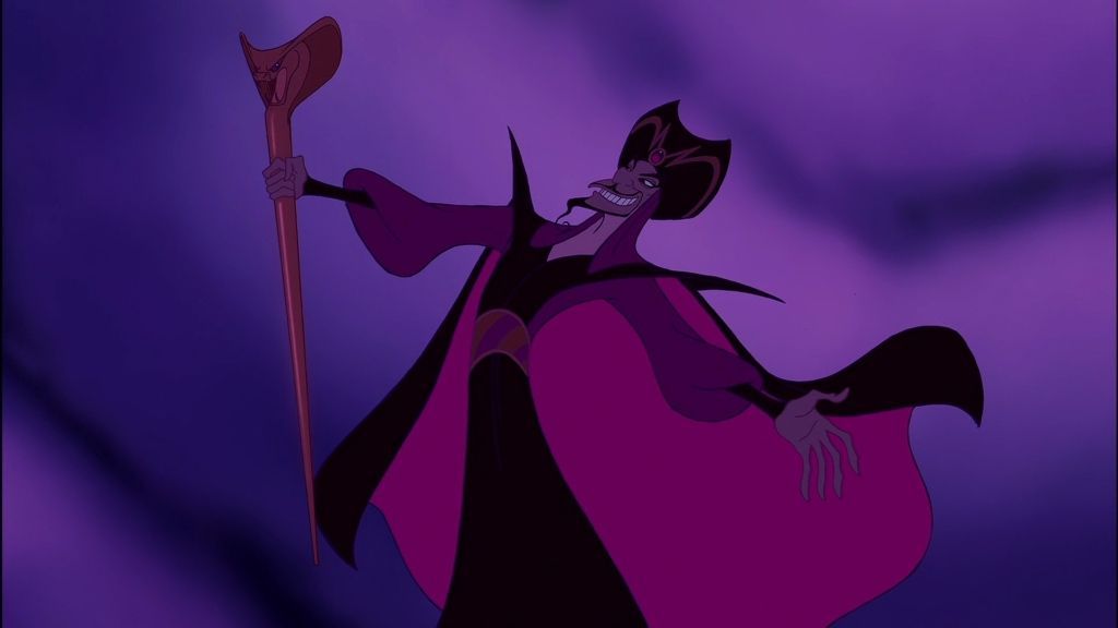 Jafar, el villano de la película de 'Aladdín'