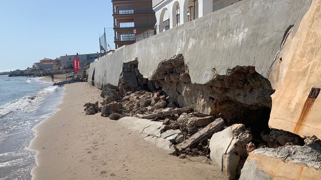 Les Deveses muro