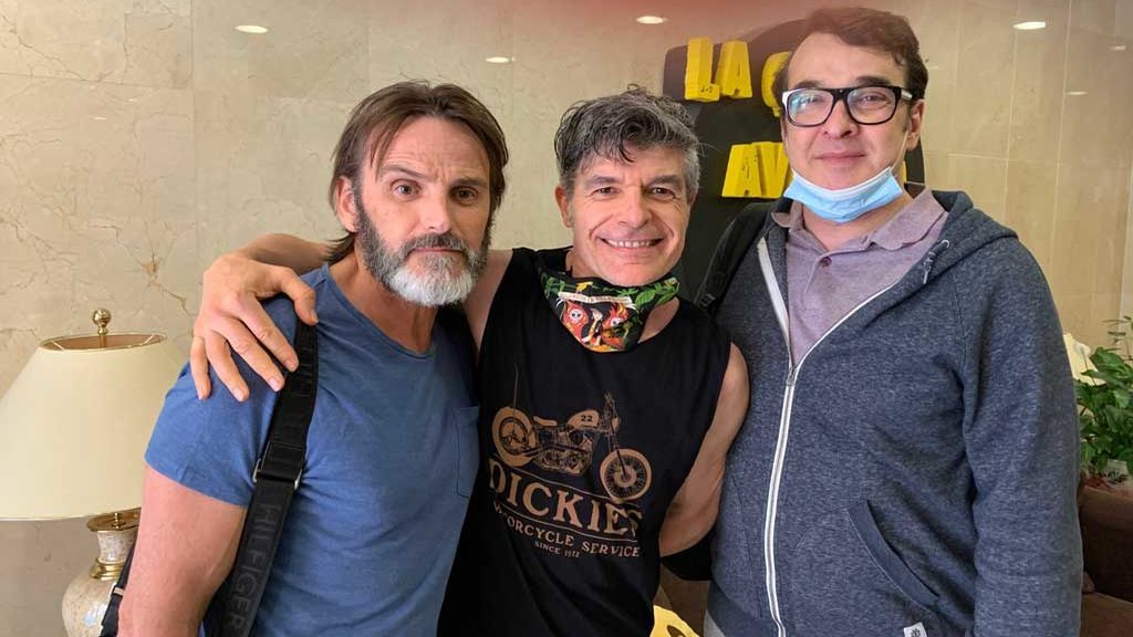 Fernando Tejero, Nacho Guerreros y Luis Merlo, actores en 'LQSA'