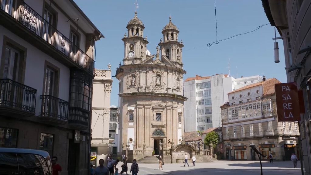 Iglesia de La Peregrina en Pontevedra