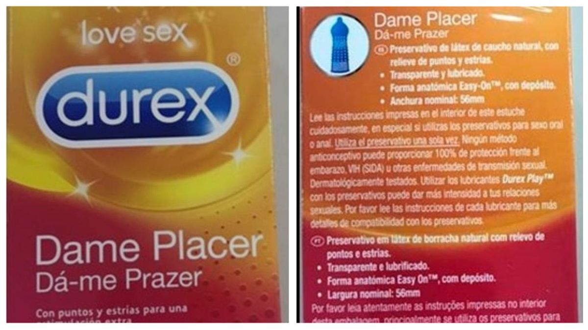 Nueva alerta de Sanidad por la venta de unidades falsificadas de preservativos de la marca 'Durex'