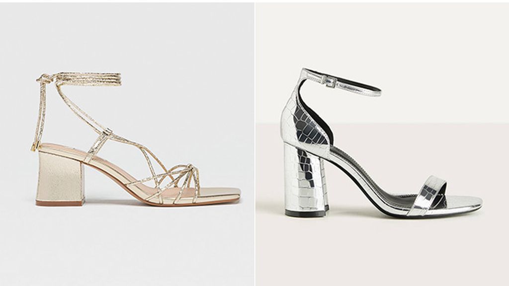 Sandalias y zapatos de tacón ancho, los mejores aliados para este verano