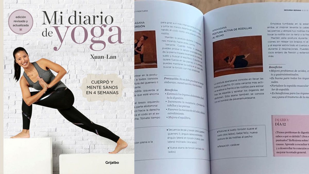 'Mi diario de yoga' el libro de yoga más vendido