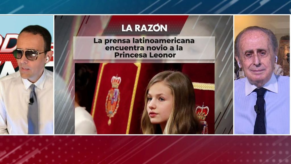 Jaime Peñafiel, sobre la noticia que asegura que la princesa Leonor tiene novio: “Me parece absurda y ridícula”