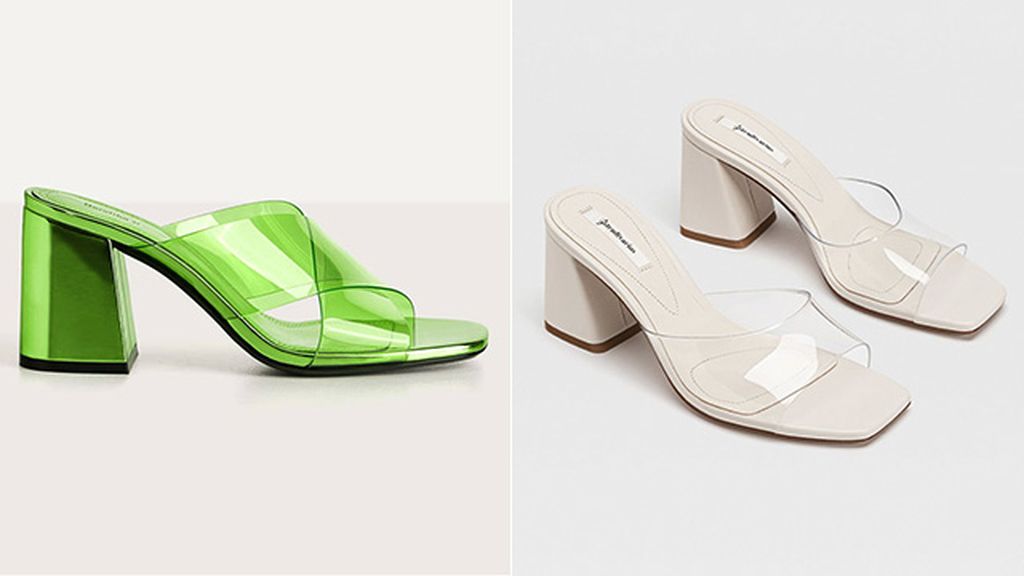 Sandalias y zapatos de tacón ancho, los mejores aliados para este verano