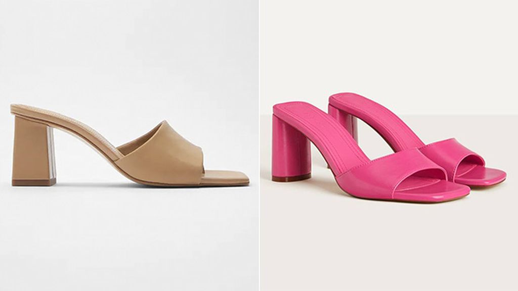 Sandalias y zapatos de tacón ancho, los mejores aliados para este verano