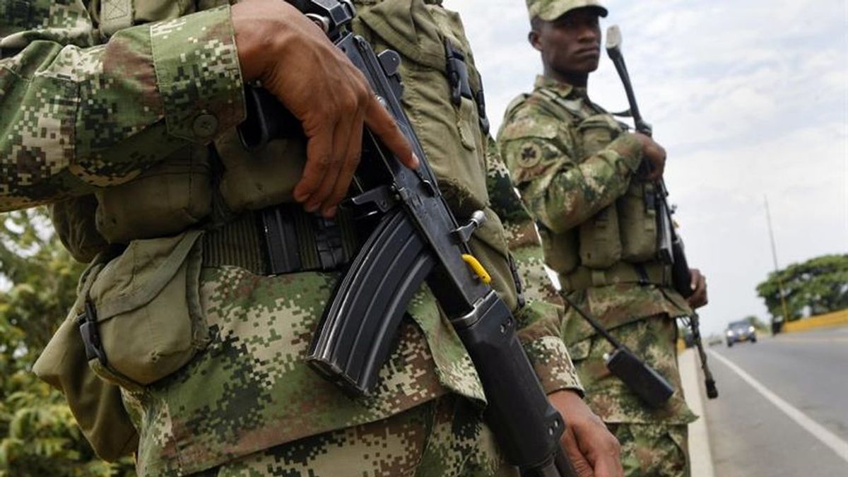Miembros del Ejército de Colombia