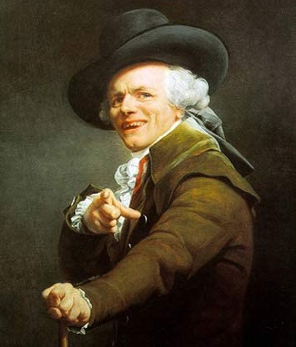 Autorretrato de Joseph Ducreaux