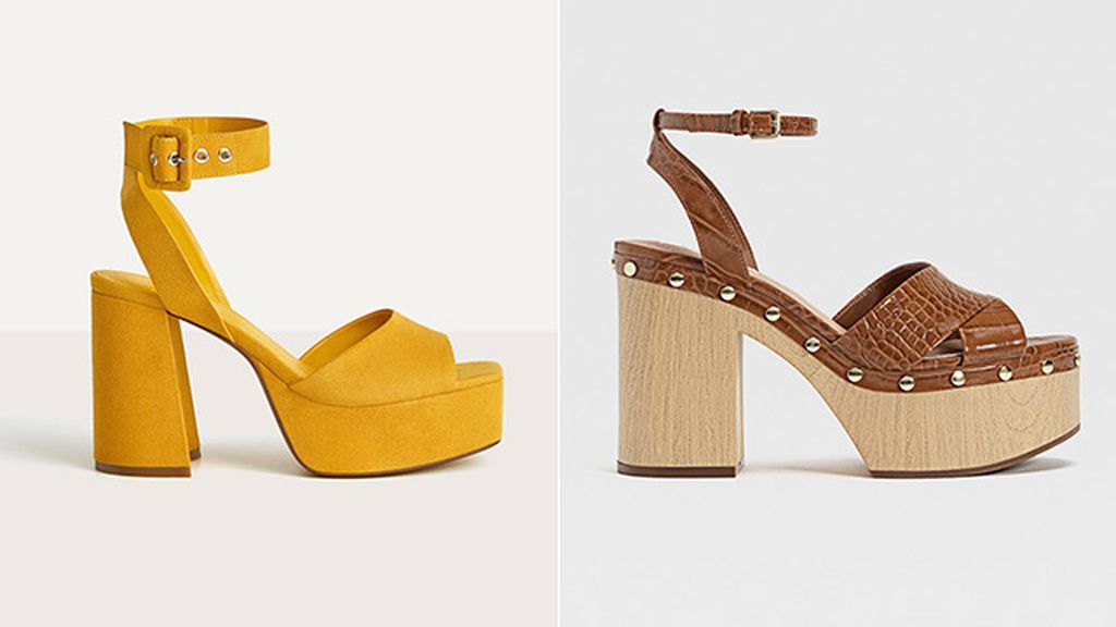 Sandalias y zapatos de tacón ancho, los mejores aliados para este verano