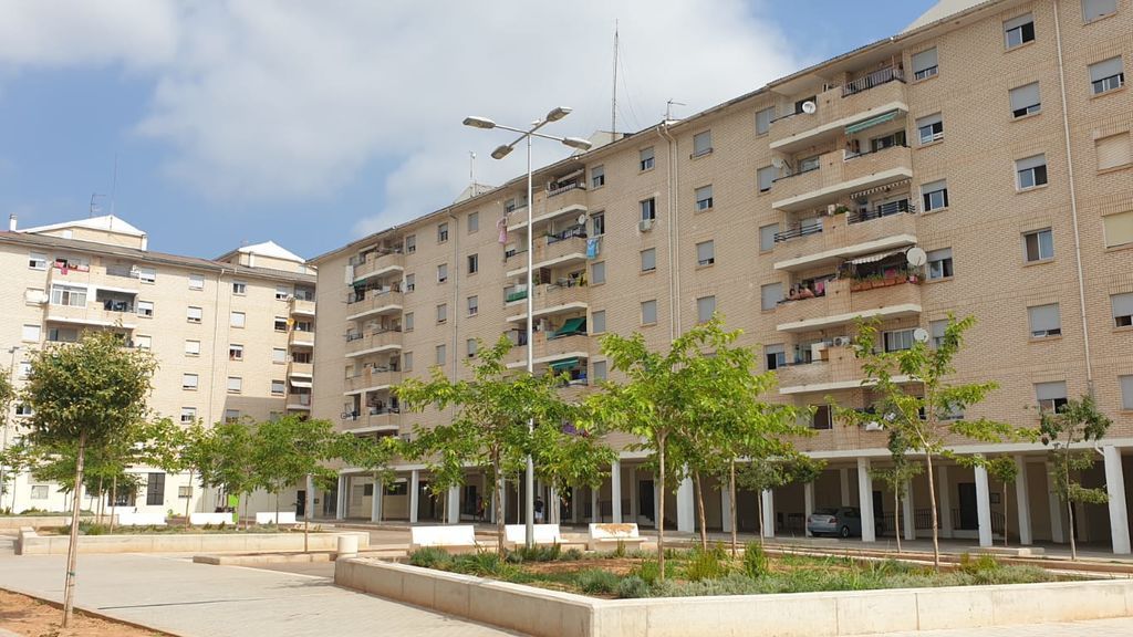 Edificio contagiados Castellón