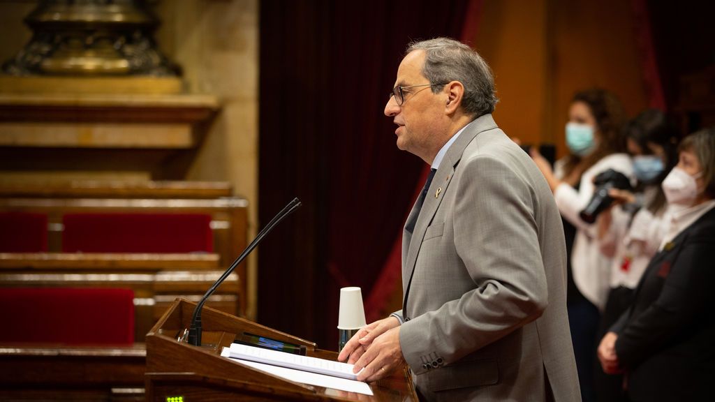 Torra: "La pandemia nos ha demostrado que necesitamos un estado propio" Torra: "La pandemia nos ha demostrado que necesitamos un estado propio"
