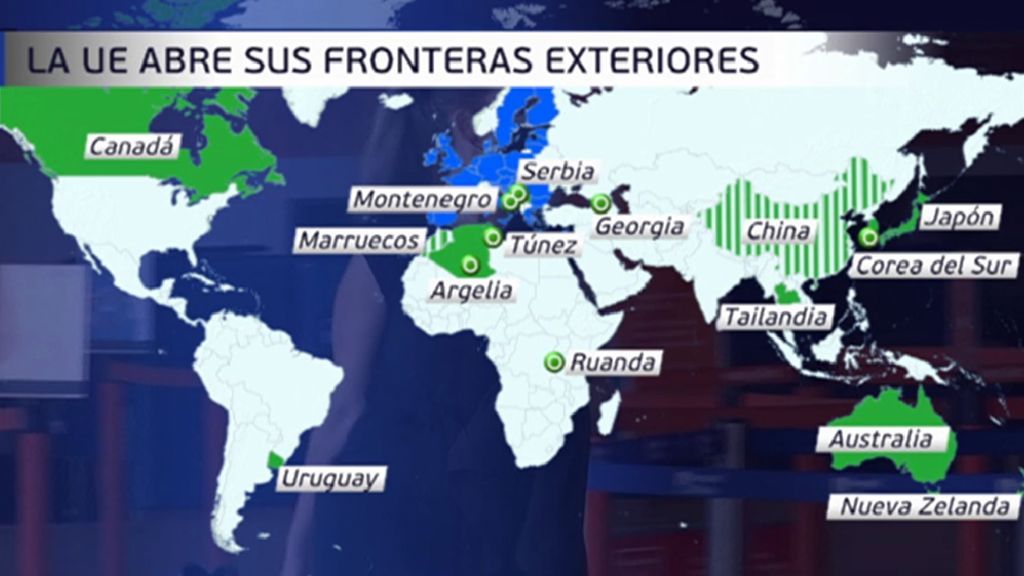 Las reticencias de España e Italia a reabrir sus fronteras a terceros países