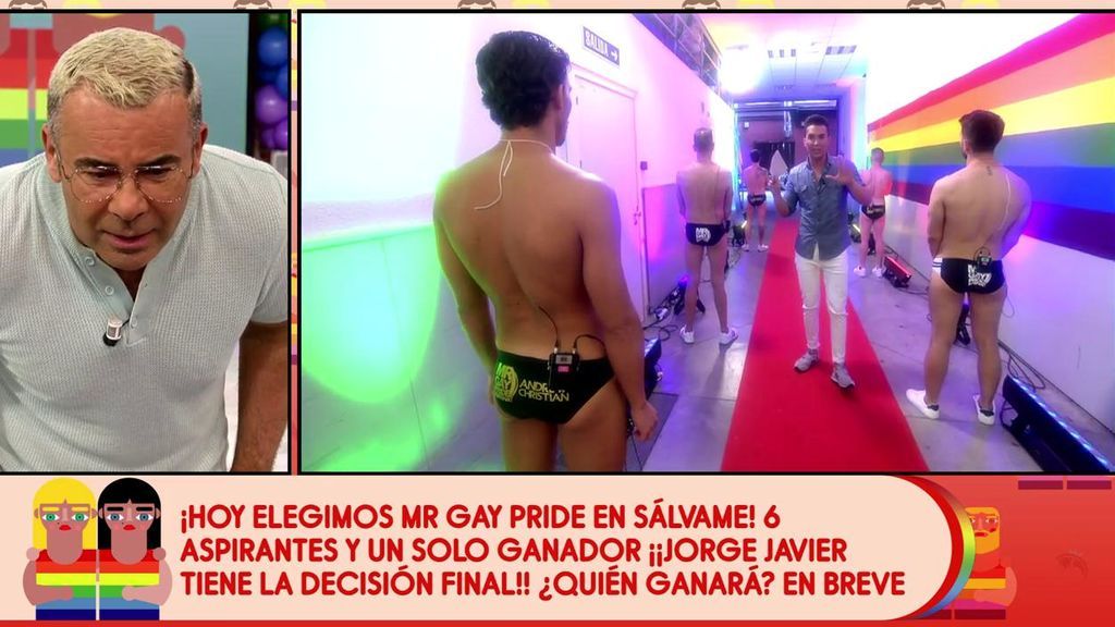 Jorge elige Mr. Gay Pride de Madrid no sin antes ponerse rojo jugando al 'Yo nunca'