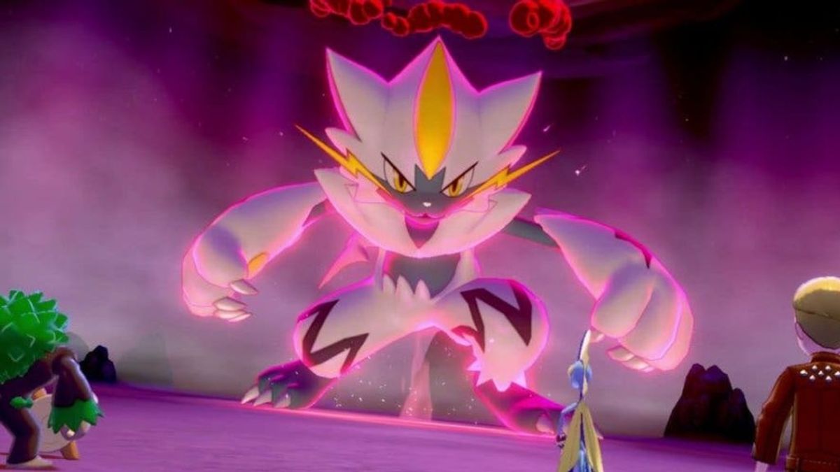 Zeraora Shiny en Pokémon Espada y Escudo