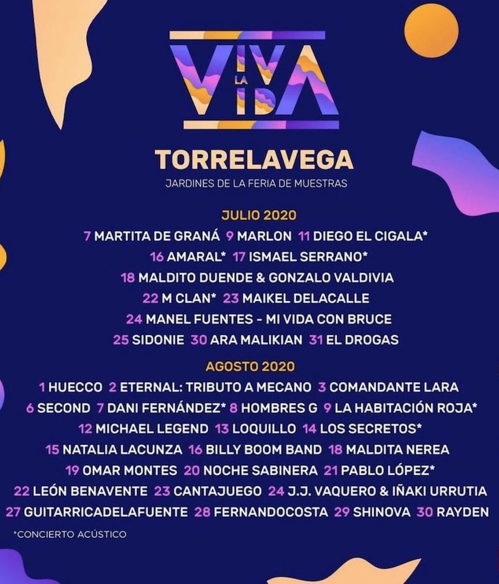 Cartel de Viva la Vida