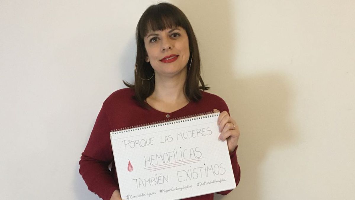 Ana Pascual: "Estoy harta de escuchar que las mujeres hemofílicas no existimos"
