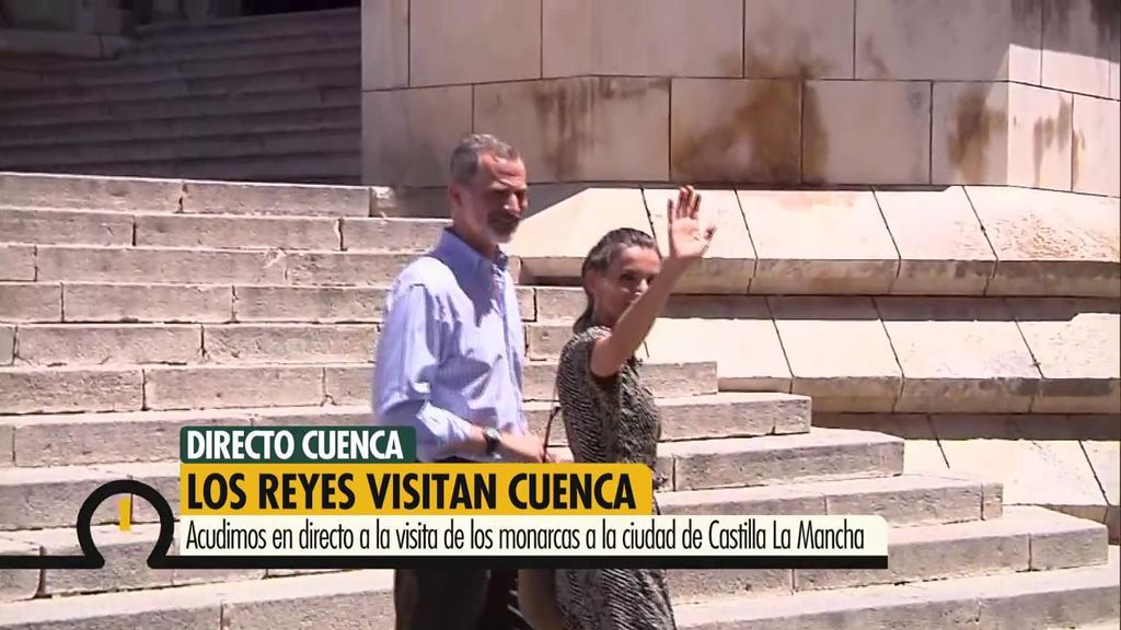 Sin mascarilla pero con distancia de seguridad: la llegada de los Reyes a Cuenca