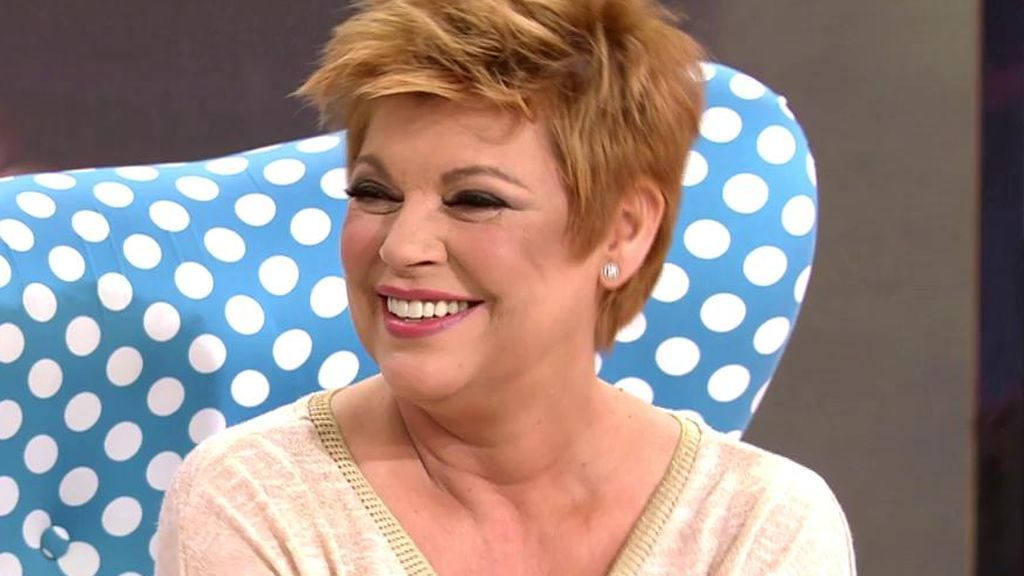 Terelu Campos, en el plató de 'Sálvame'