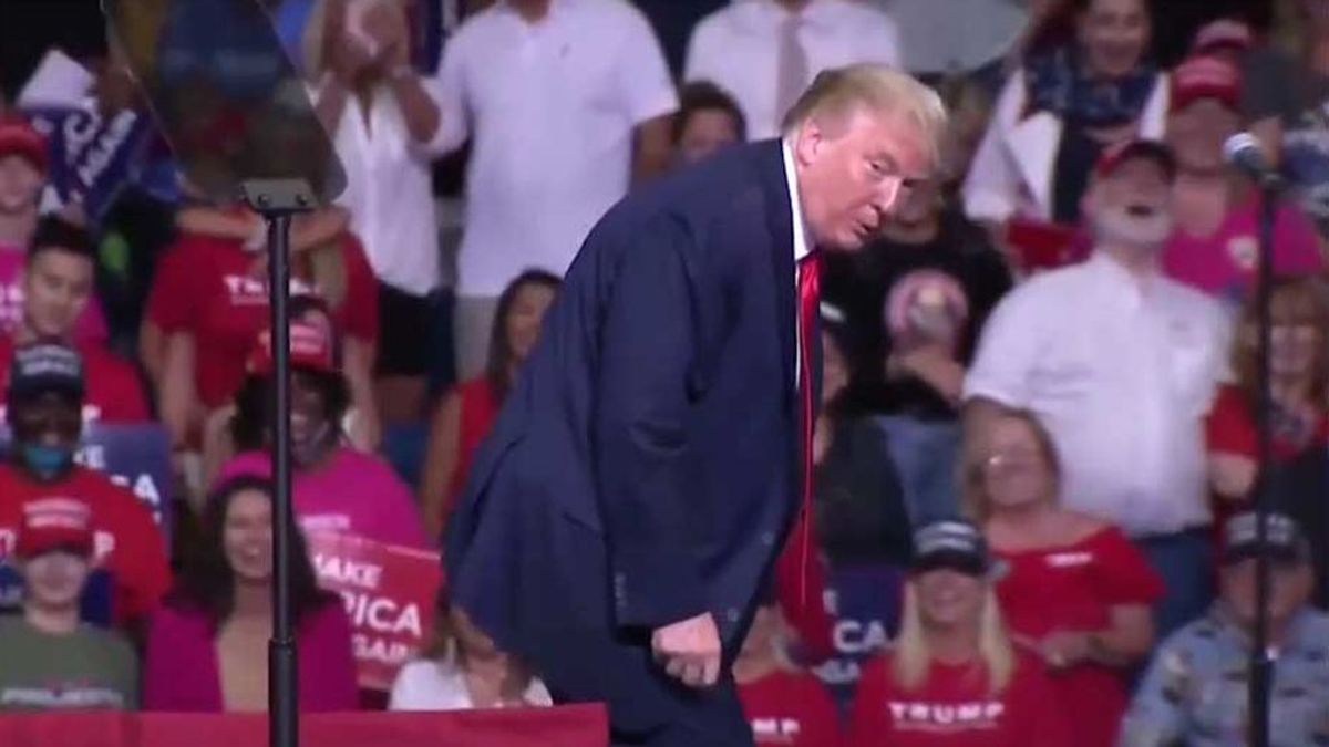 'Trumpito de la Calzada': montaje de Trump como Chiquito de la Calzada 'Trumpito de la Calzada': montaje de Trump como Chiquito de la Calzada
