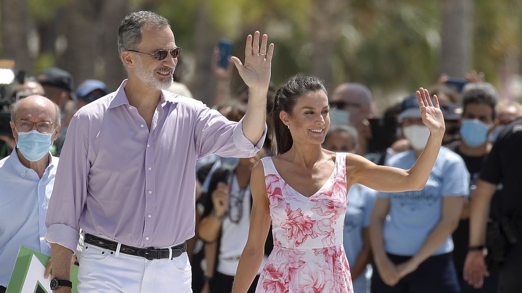 Letizia no se toma un helado en Benidorm