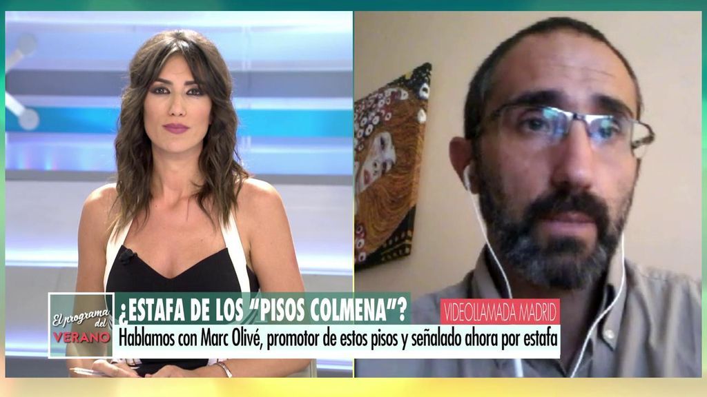 Marc Olivé, promotor de los pisos colmena: "Debemos dinero a personas que habían pagado la señal, no nos escondemos" Marc Olivé, promotor de los pisos colmena: "Debemos dinero a personas que habían pagado la señal, no nos escondemos"