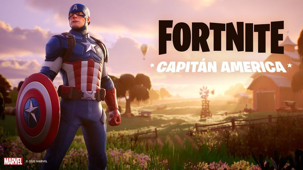 Capitán América en Fortnite