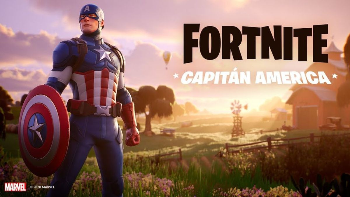 Capitán América en Fortnite