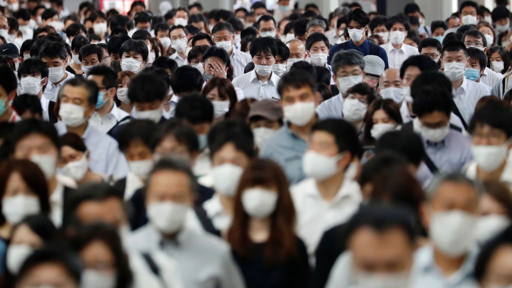 Tokio sigue la curva ascendente de su repunte de contagios con 131 nuevos casos Tokio sigue la curva ascendente de su repunte de contagios con 131 nuevos casos
