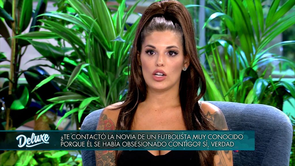 Nuria, sobre que la novia de un futbolista contactó con ella